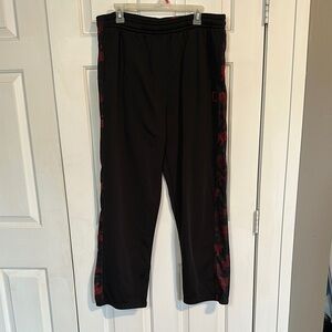 And1 Black and Red Sweatpants Mens XL